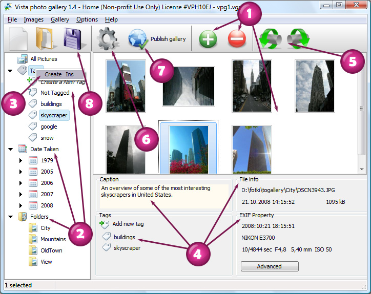 Website Photo Gallery Quick Help